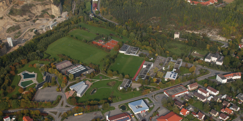 Schulgel&auml;nde Gymnasium Haigerloch (c) C. Dietz
